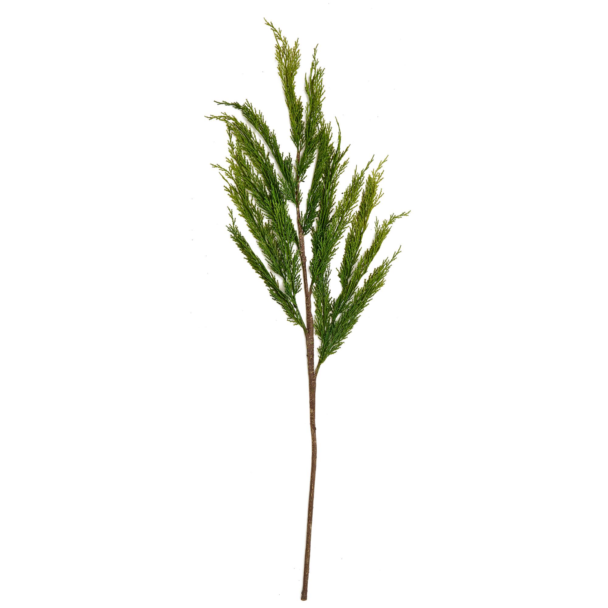 40" Christmas Artificial Evergreen Cypress Spray